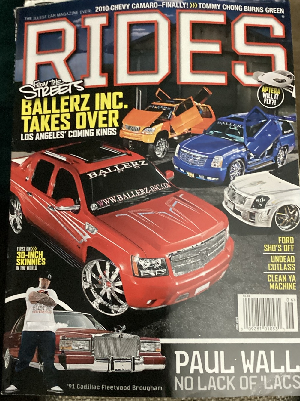 Rides featuring Paul Wall